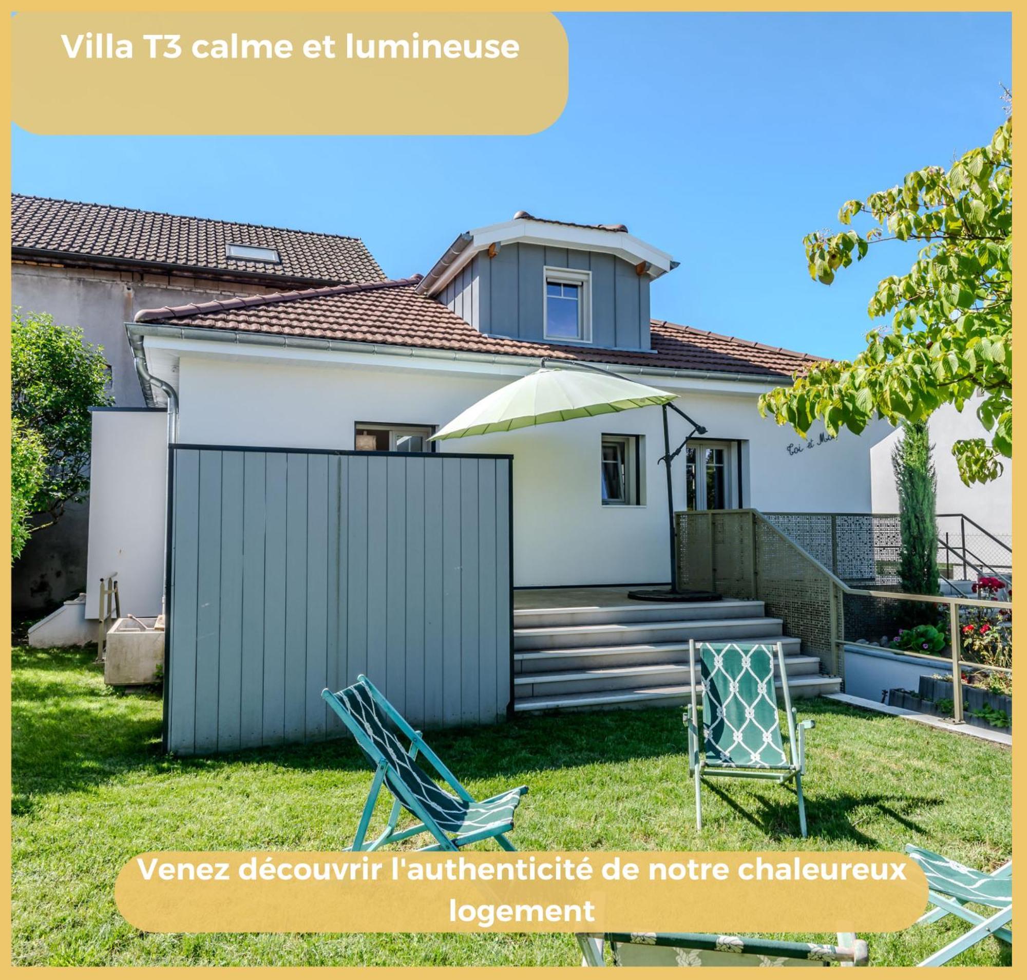 Chez Drum I Villa T3 I Thonon エクステリア 写真